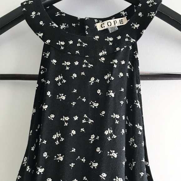 Urban Outfitters Sundress with White Flowers - Picture 1 of 2